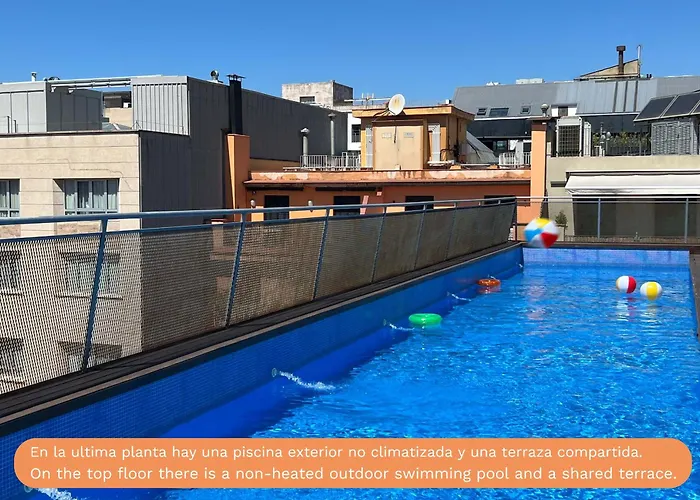 Unique Pau Claris Con Piscina Apartamento *